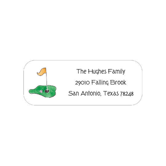Tee It Up Return Address Labels